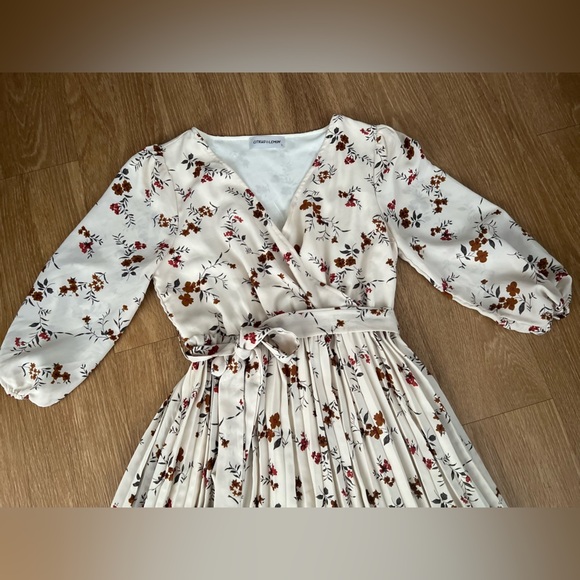 CITRUS & LEMON boho floral maxi dress, long sleeves - Picture 7 of 12